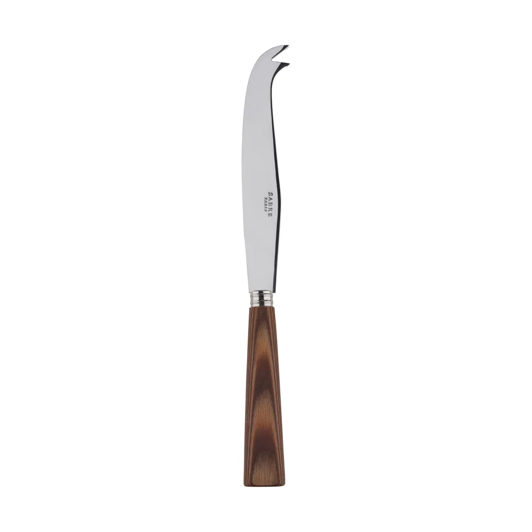 Cuchillo para queso Nature 24 cm, Madera clara laminada SABRE Paris