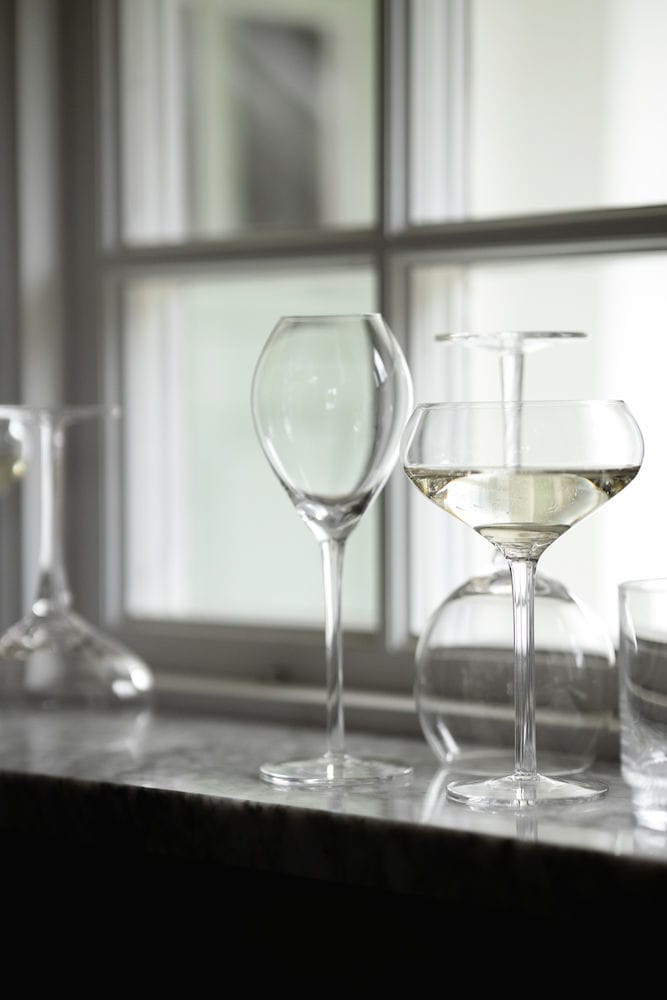 2 Copas de champagne Saga, transparente Sagaform