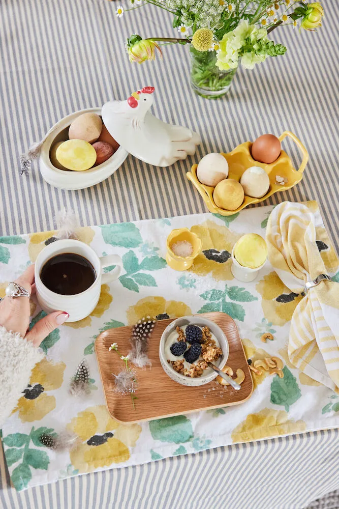 2 Hueveras Ellen, Amarillo Sagaform