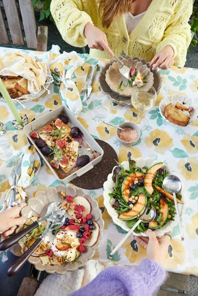 2 Paños de cocina Eden 50x70 cm, Amarillo mixto Sagaform