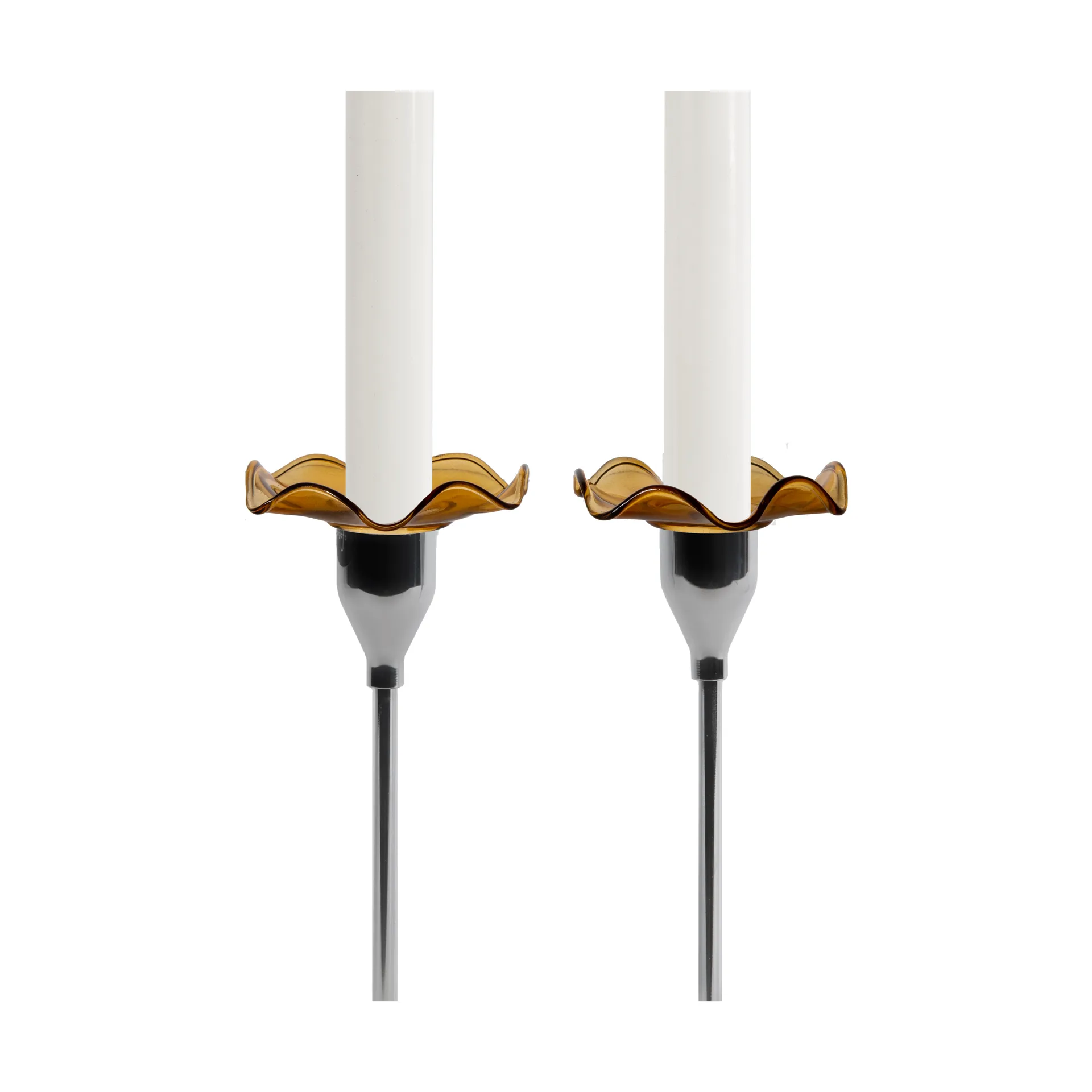 2 Protectores de vela Viva, Amber Sagaform