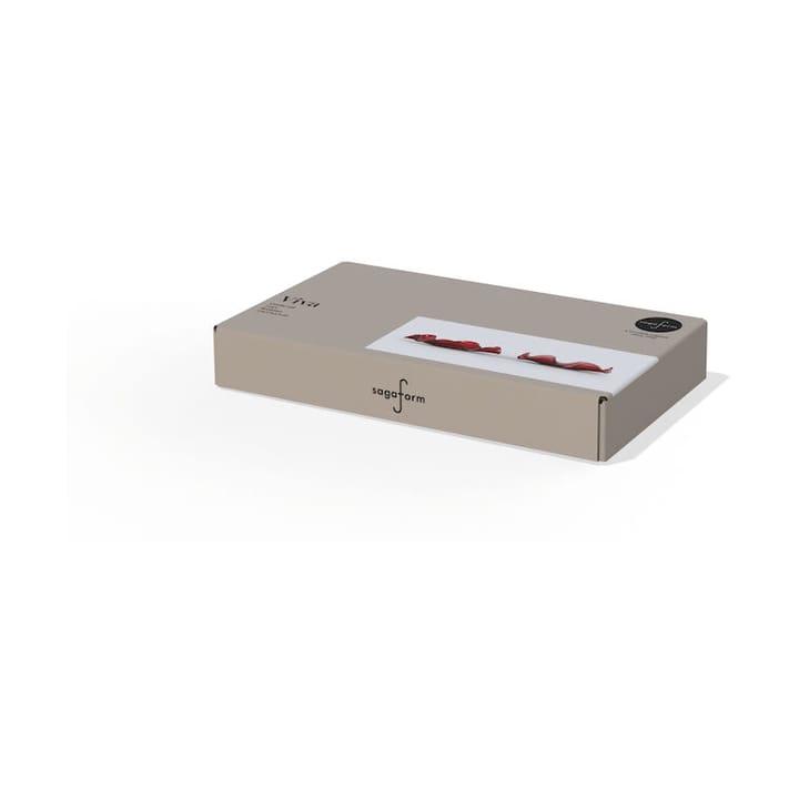2 Protectores de vela Viva, Burdeos Sagaform