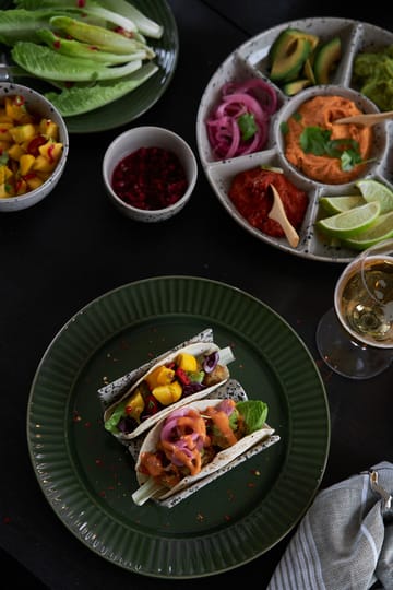 2 Soportes para tacos Ditte - gris-negro - Sagaform
