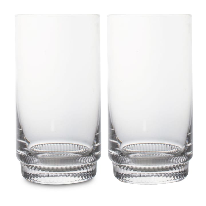 2 Vasos altos Saga 34 cl - transparente - Sagaform