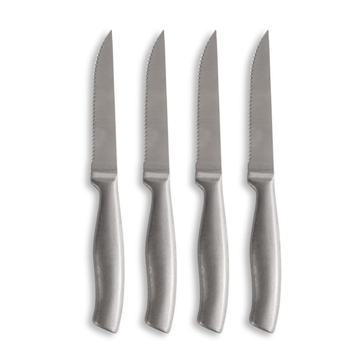 4 Cuchillos de carne Fredde 22,5 cm - Silver - Sagaform