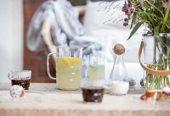 4 Tazas de café Picknick, transparente Sagaform