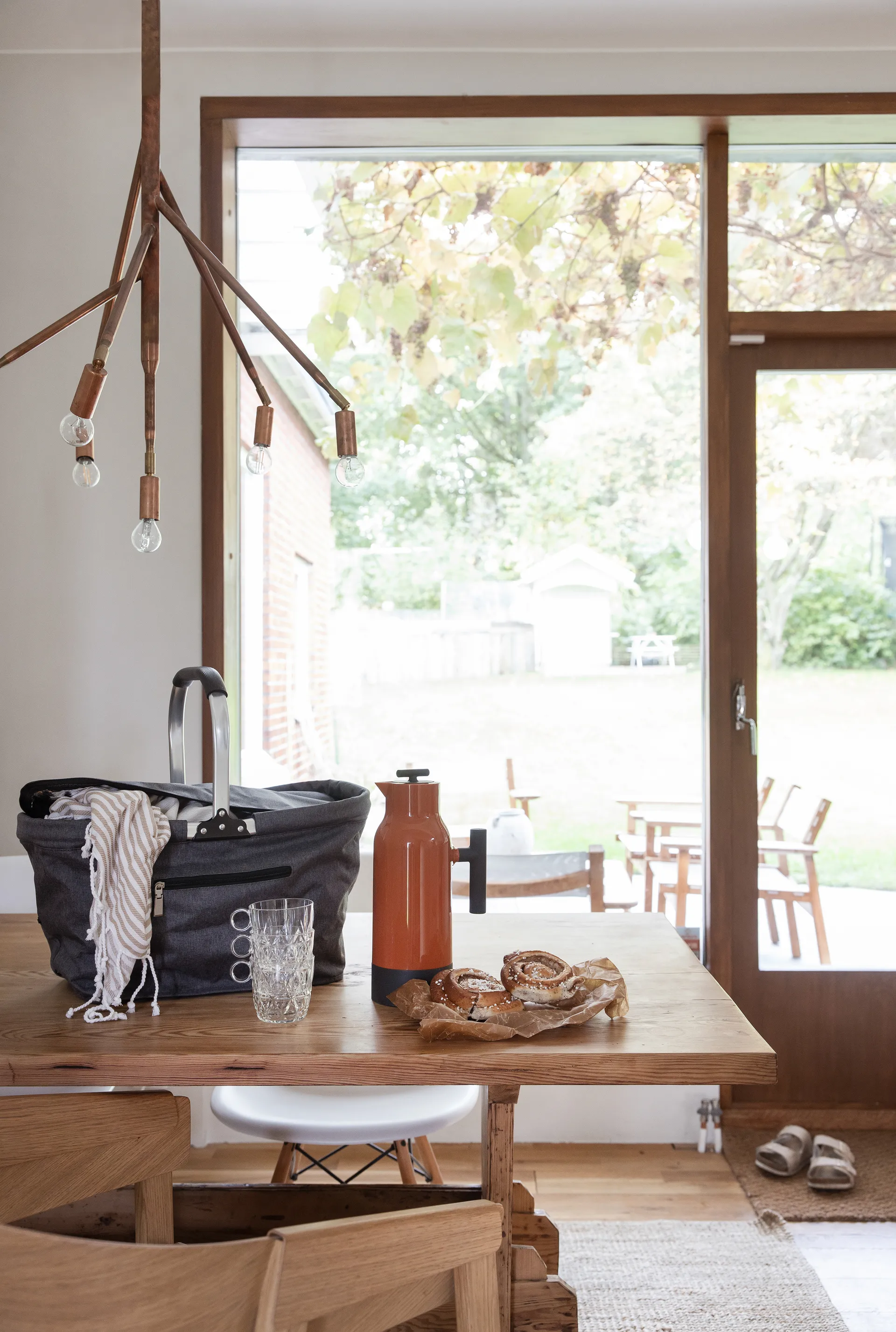 4 Tazas de café Picknick, transparente Sagaform