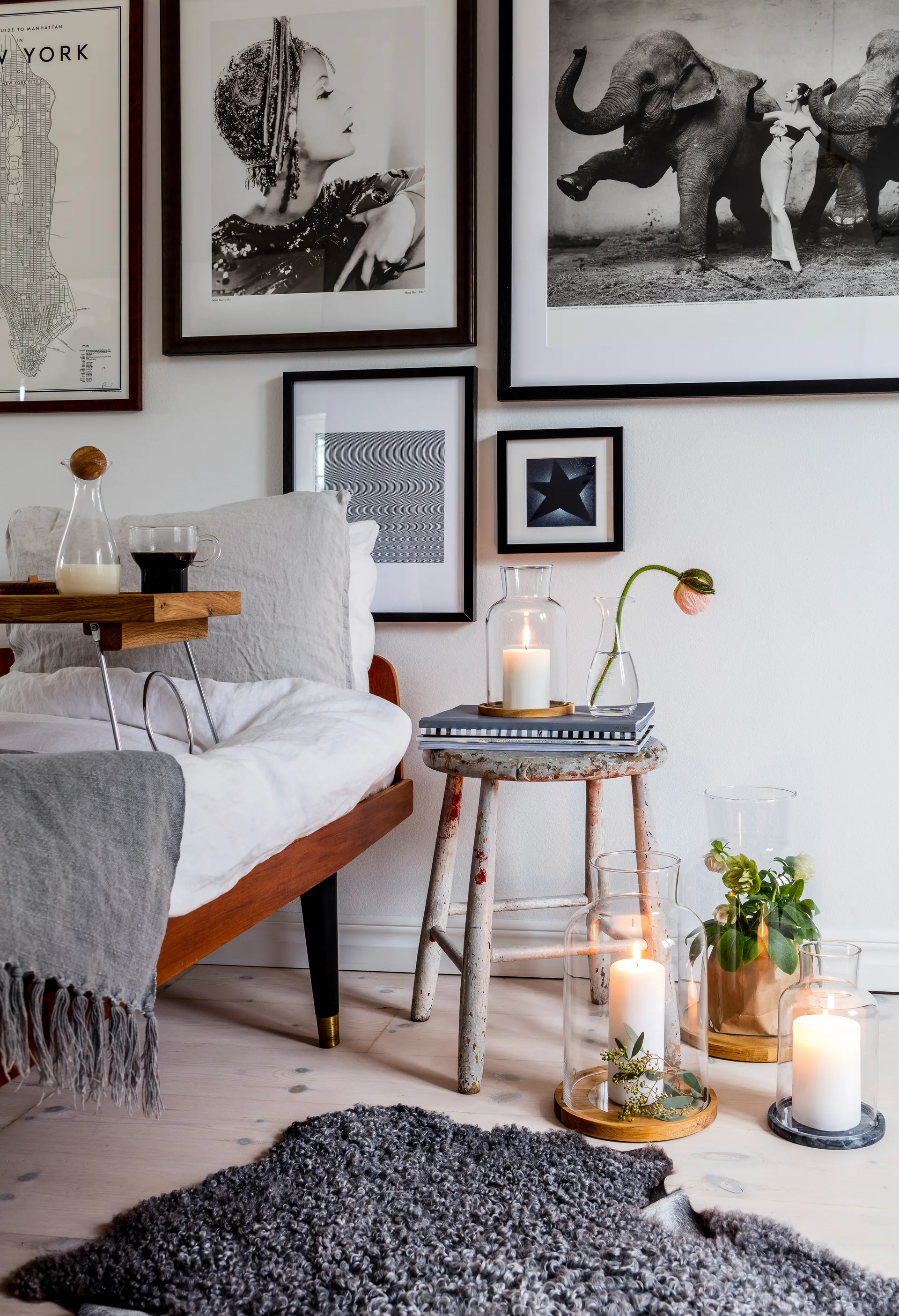 Bandeja de cama Nature, roble Sagaform