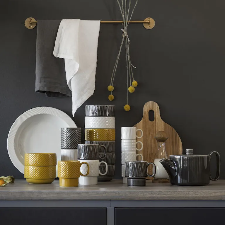 Bol Coffee & More, gris Sagaform