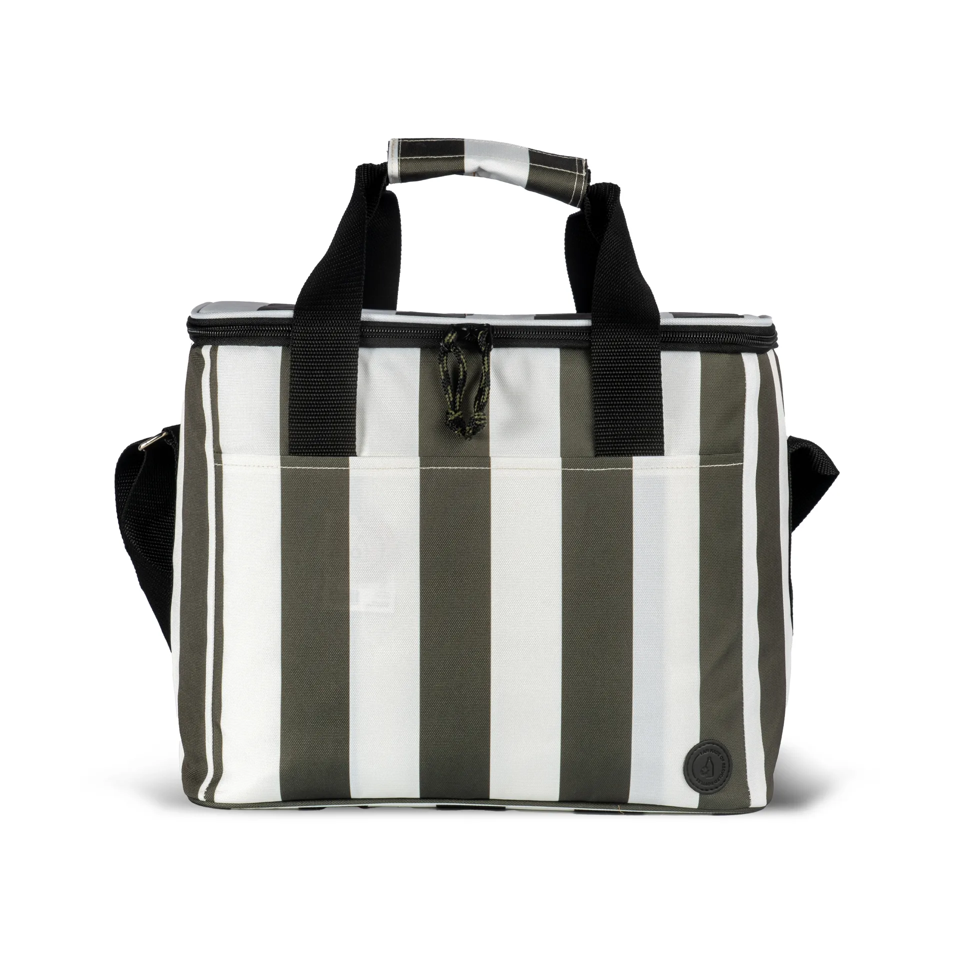 Bolsa refrigeración City grande 20 L, Verde-blanco Sagaform