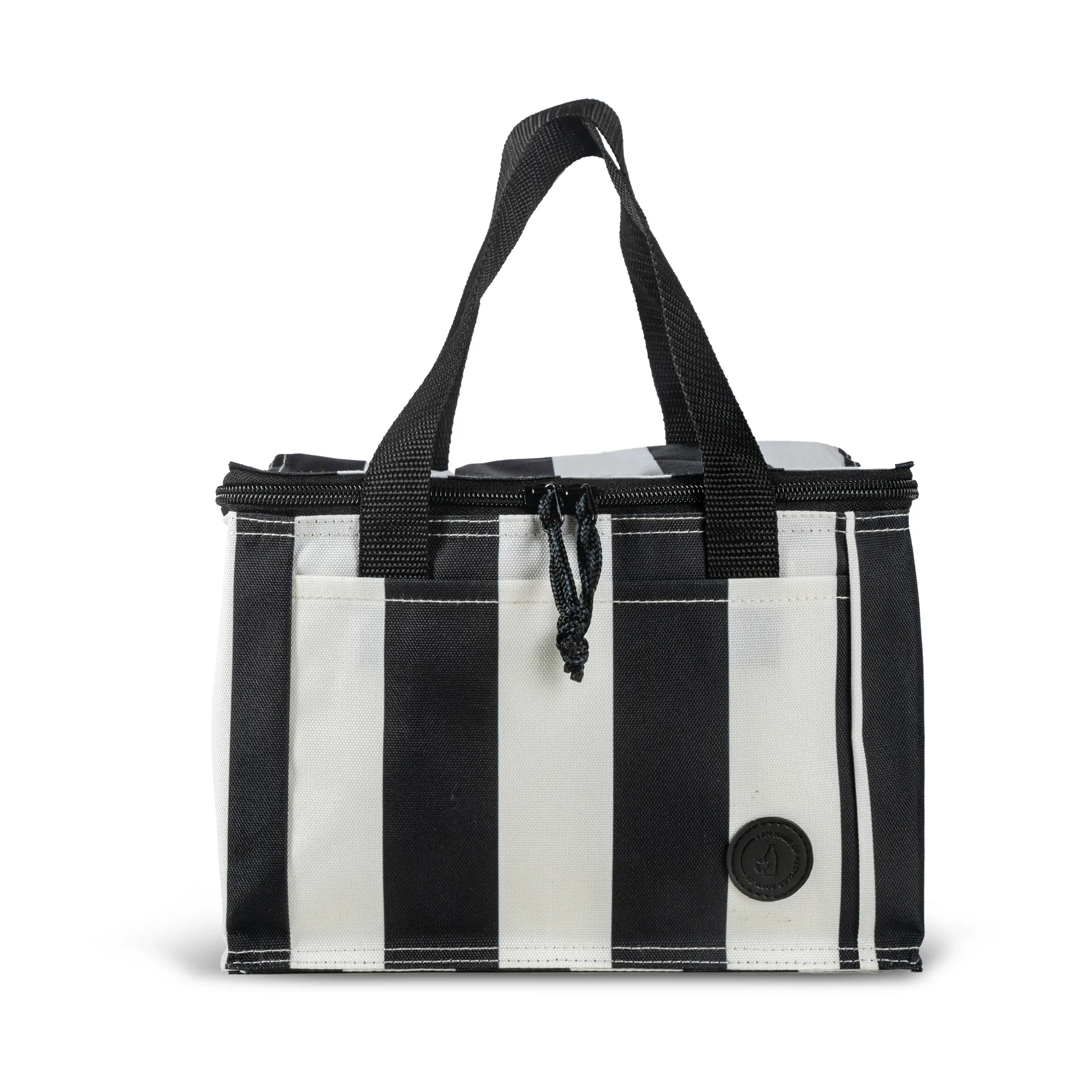 Bolsa térmica City pequeña 3,2 L, Negro-blanco Sagaform