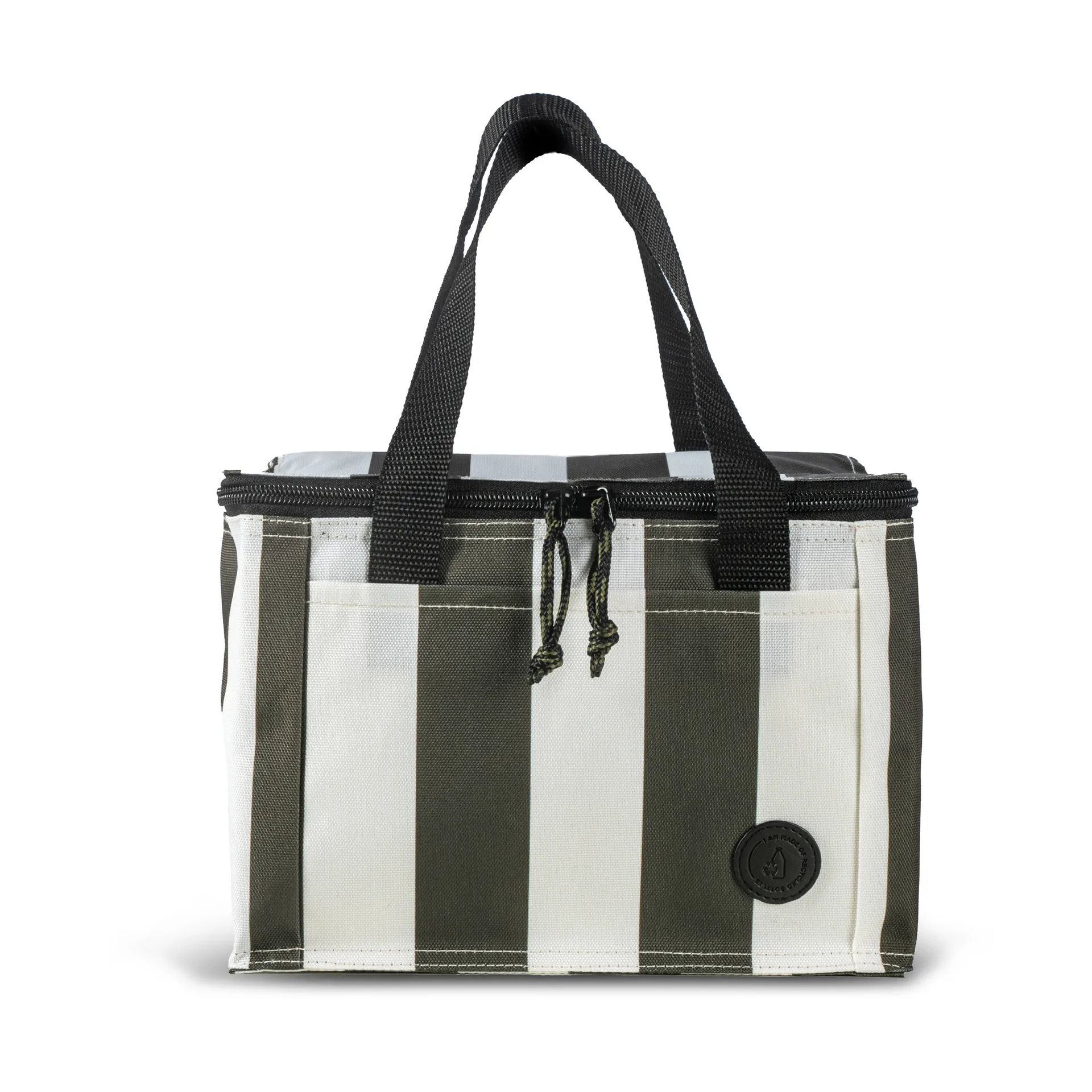 Bolsa térmica City pequeña 3,2 L, Verde-blanco Sagaform