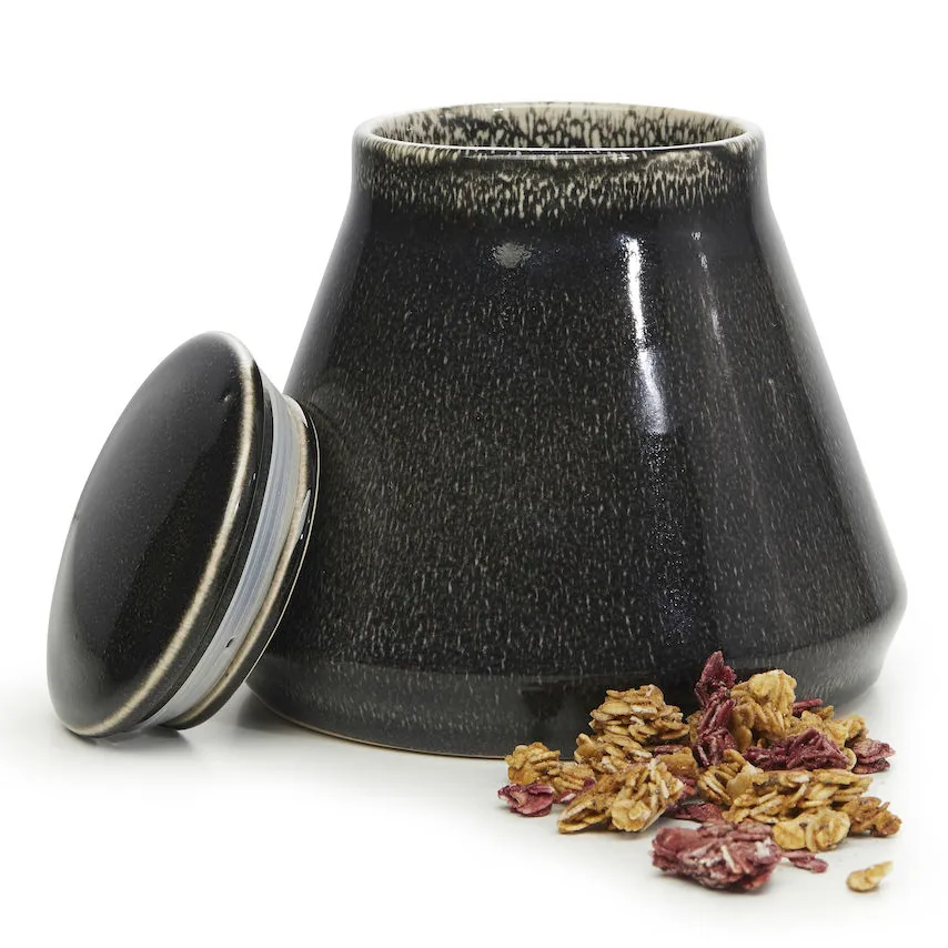 Bote Nature grande, negro Sagaform