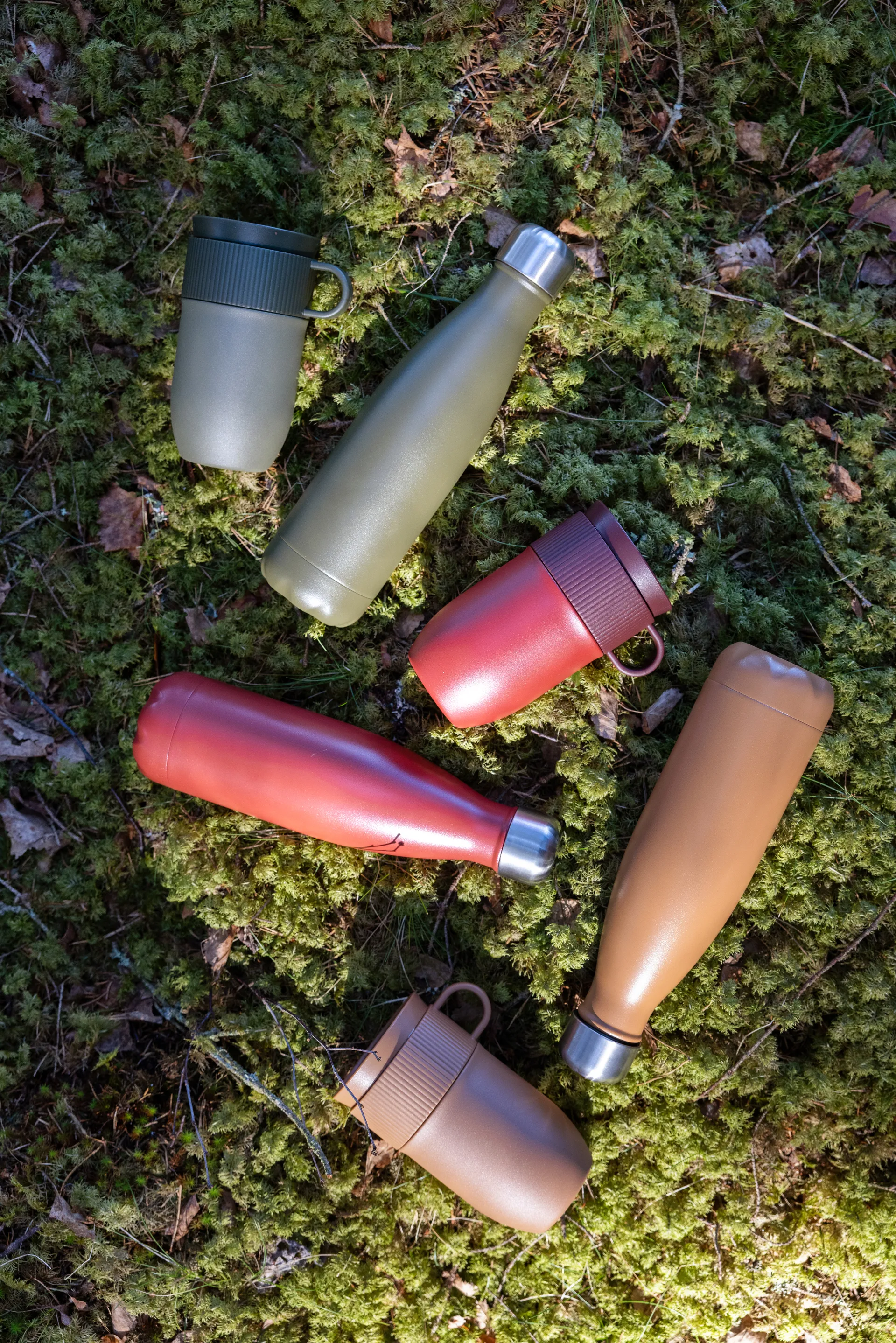 Botella de acero Nils 50 cl, Fudge Pantone Sagaform