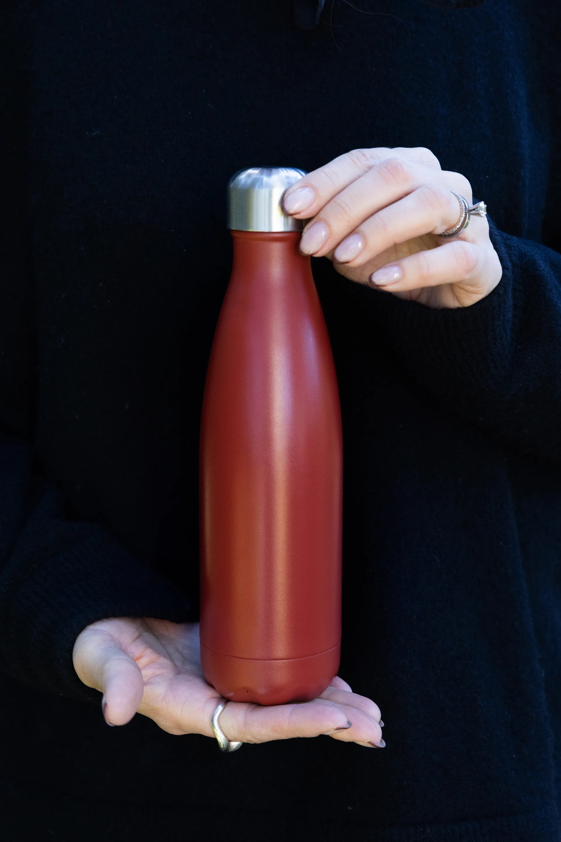 Botella de acero Nils 50 cl, Rojo Pantone Sagaform