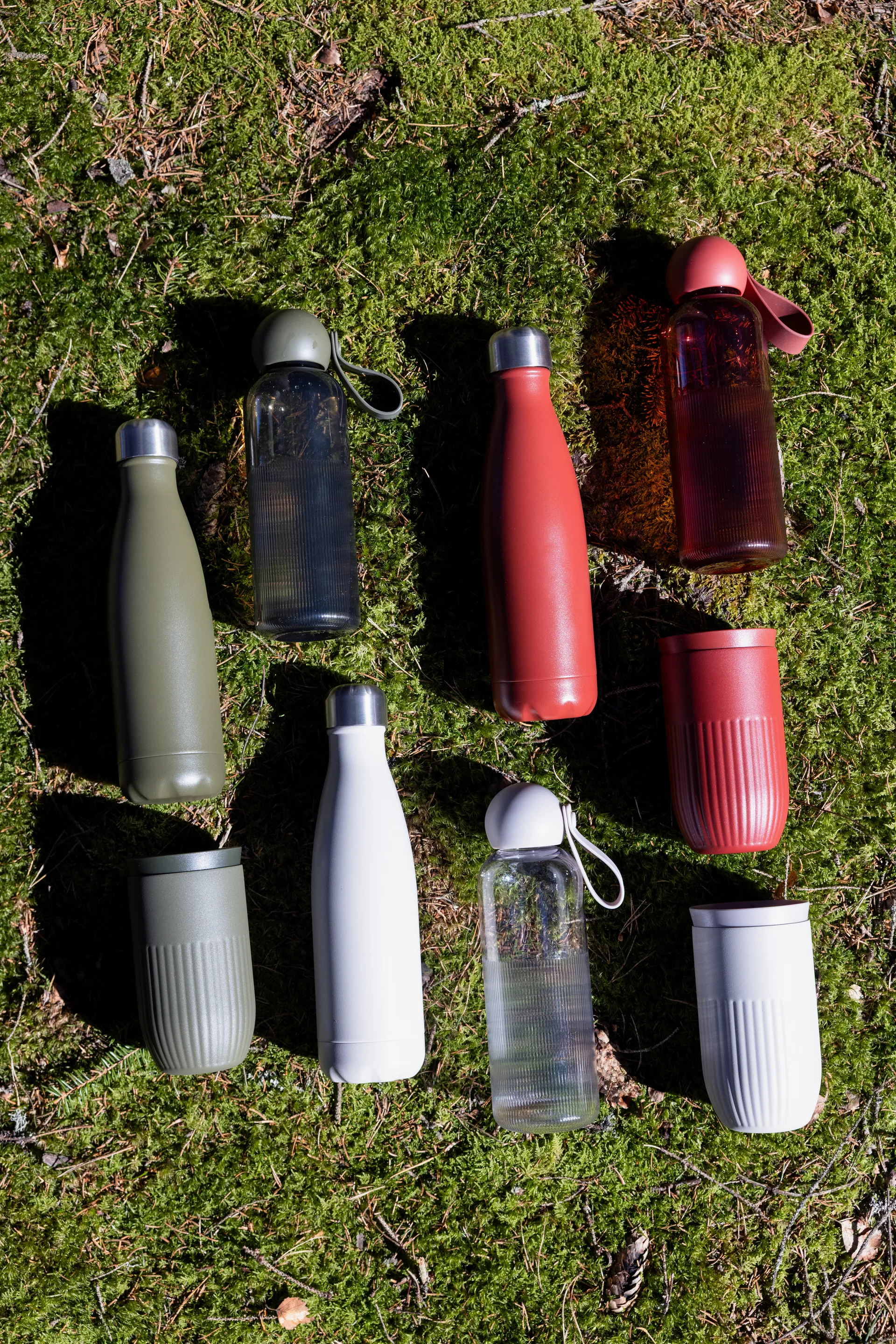 Botella de acero Nils 50 cl, Rojo Pantone Sagaform