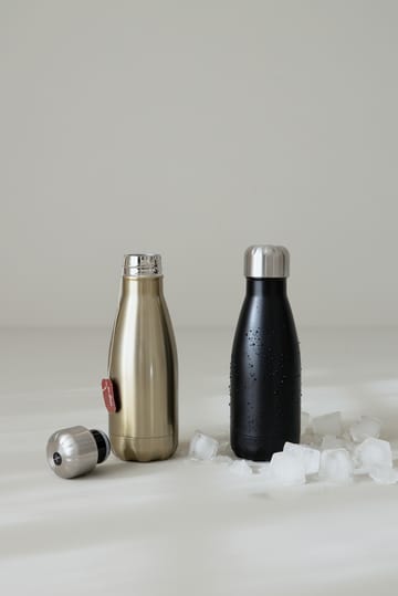 Botella de acero To Go 26 cl - negro - Sagaform