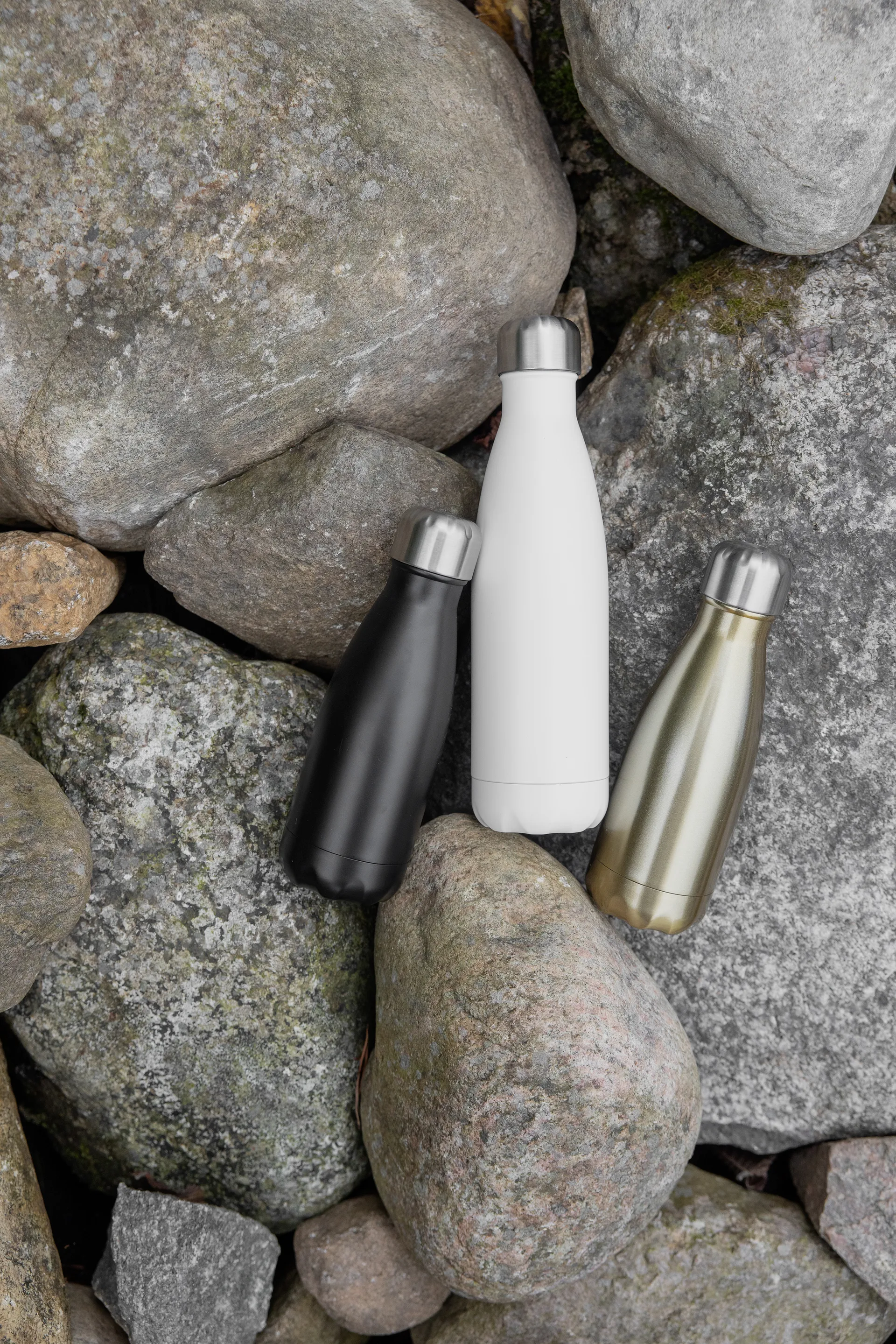 Botella de acero To Go 26 cl, negro Sagaform