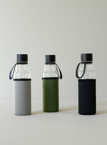 Botella de vidrio To Go 60 cl - negro - Sagaform