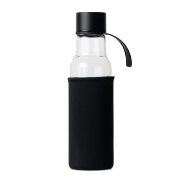 Botella de vidrio To Go 60 cl - negro - Sagaform