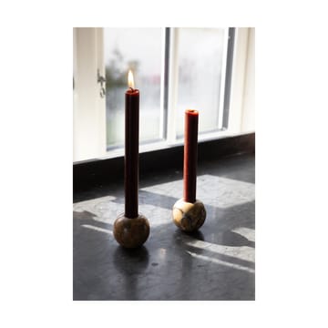Candelabro Sten Ø6 cm - Mármol bosque marrón - Sagaform