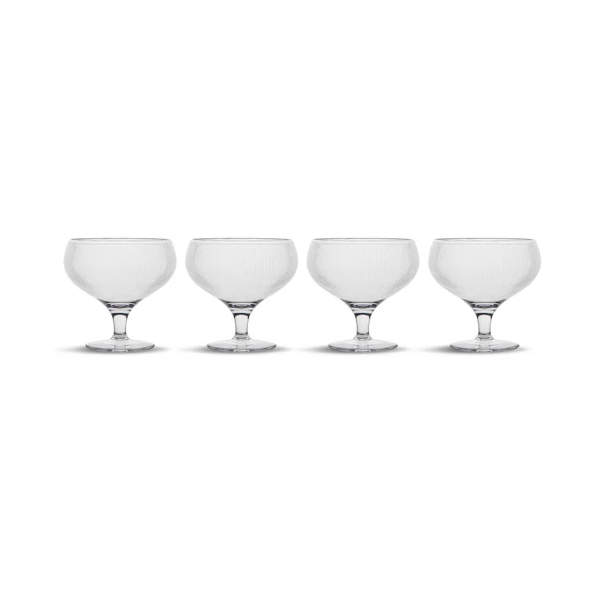 Copa de champán Billi 30 cl, set de 4 Sagaform