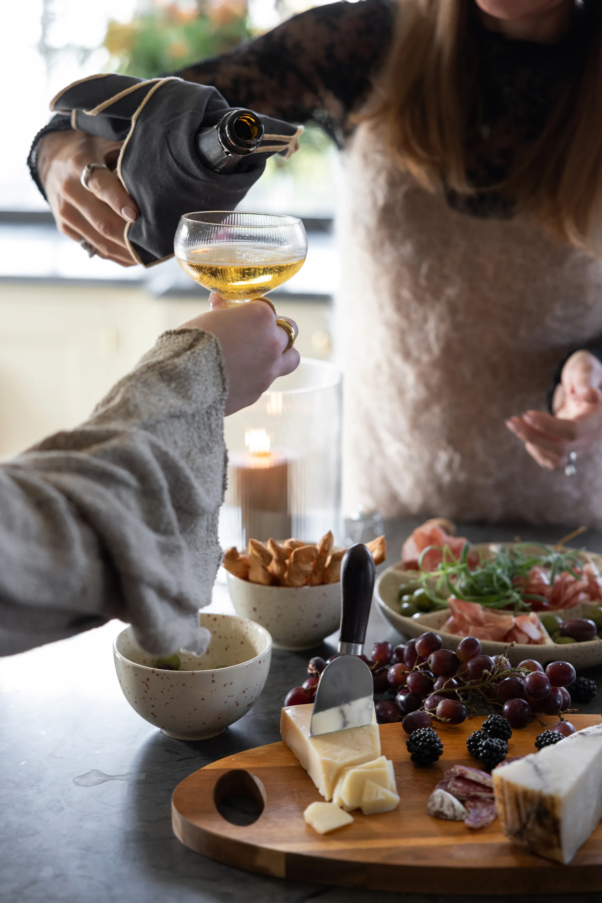 Copa de champán Sagaform Blanka 30 cl, 2-pack, Claro Sagaform