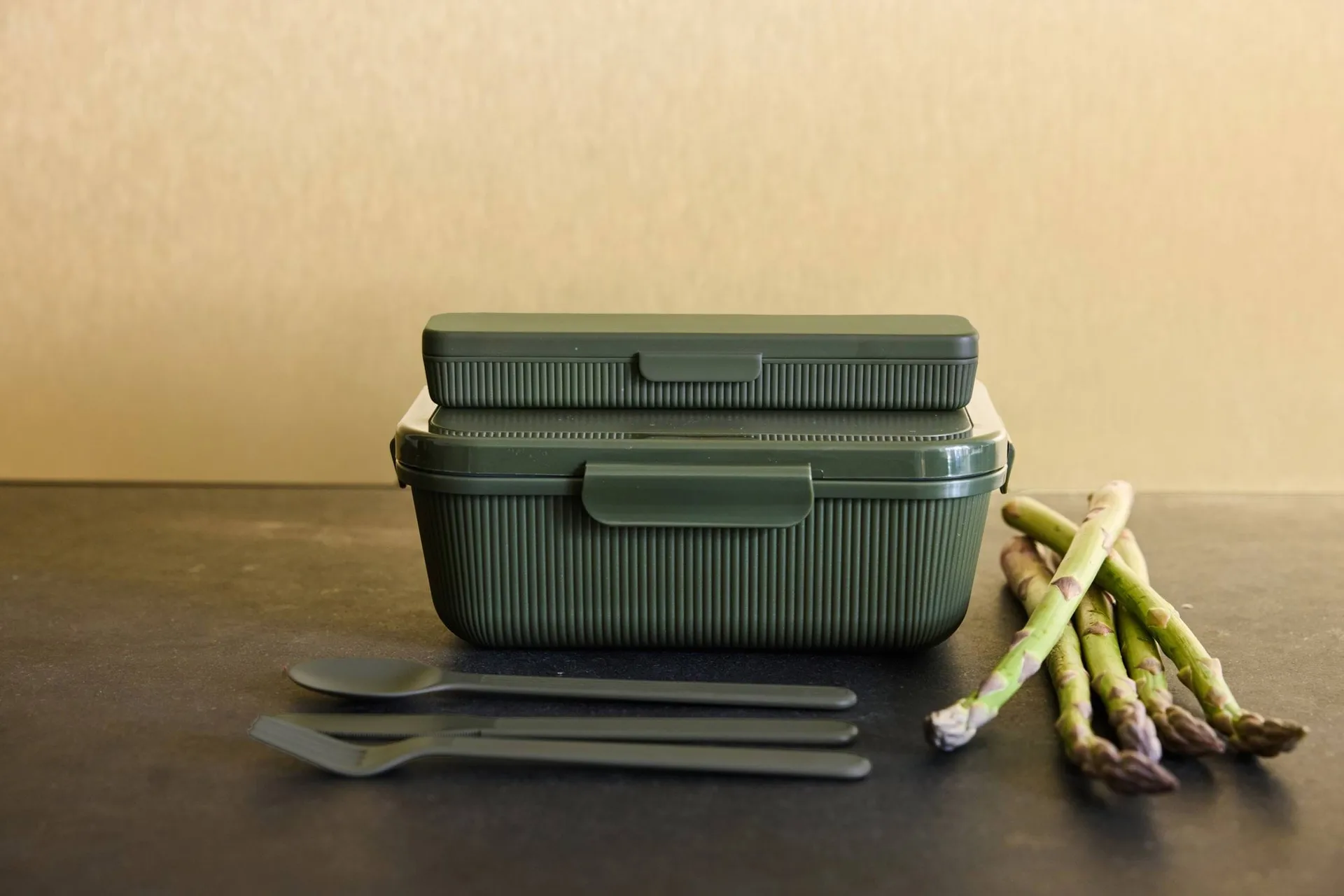 Cubertería Tina, Verde Pantone 4228C Sagaform