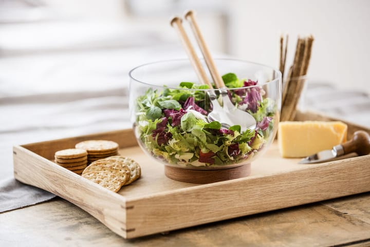 Cubiertos de ensalada Nature, 2-pack, Roble Sagaform