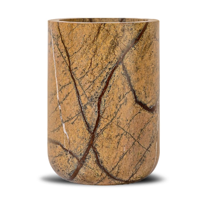 Enfriador de botellas Sten Ø12,5 cm - Mármol forestal marrón - Sagaform