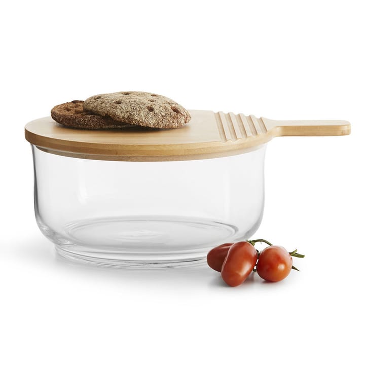 Ensaladera con tapa de bambú Nature, Ø21 cm Sagaform