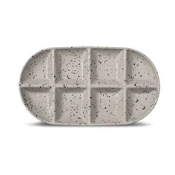 Fuente para servir Ditte grande 20x36 cm - Gris-negro - Sagaform