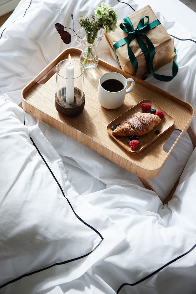 Funda de almohada Carl 50x60 cm, Blanco Sagaform