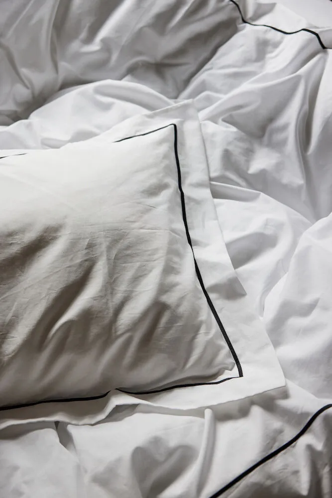 Funda de almohada Carl 50x60 cm, Blanco Sagaform