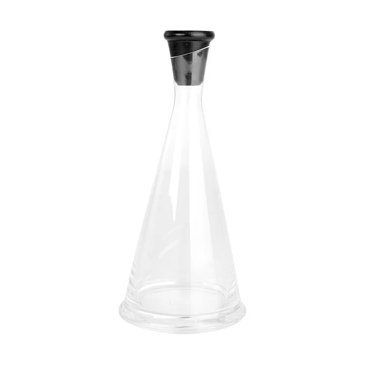 Jarra para aceite/vinagre Gurken - Transparente-negro, 25 cl - Sagaform