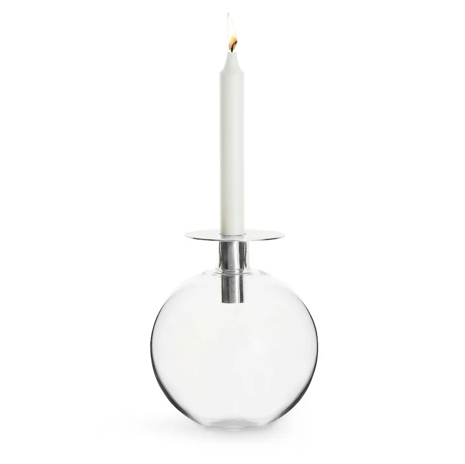 Jarrón Top, plateado Sagaform