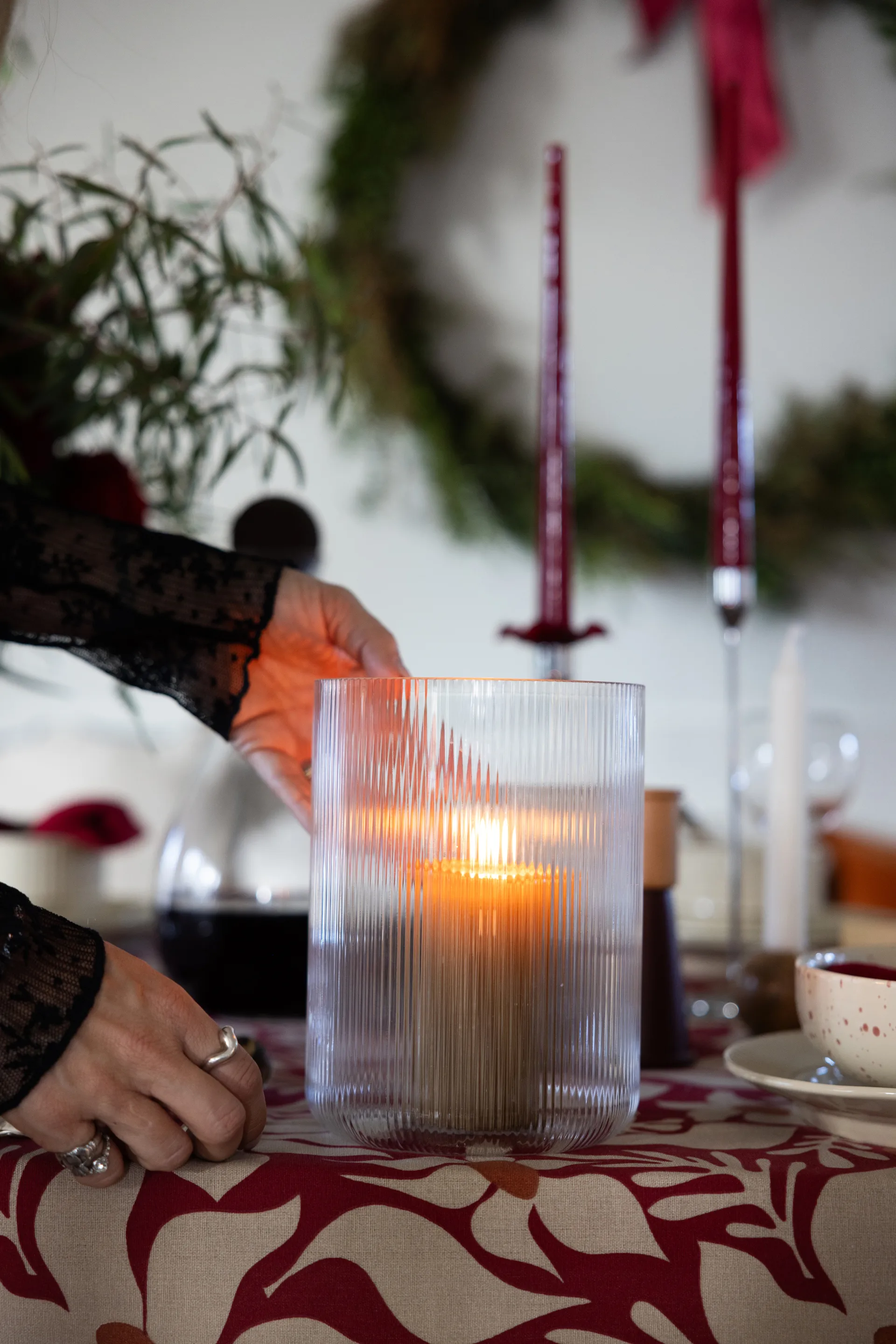 Jarrón/enfriador de vinos Sagaform Blanka Ø15x20 cm, Claro Sagaform