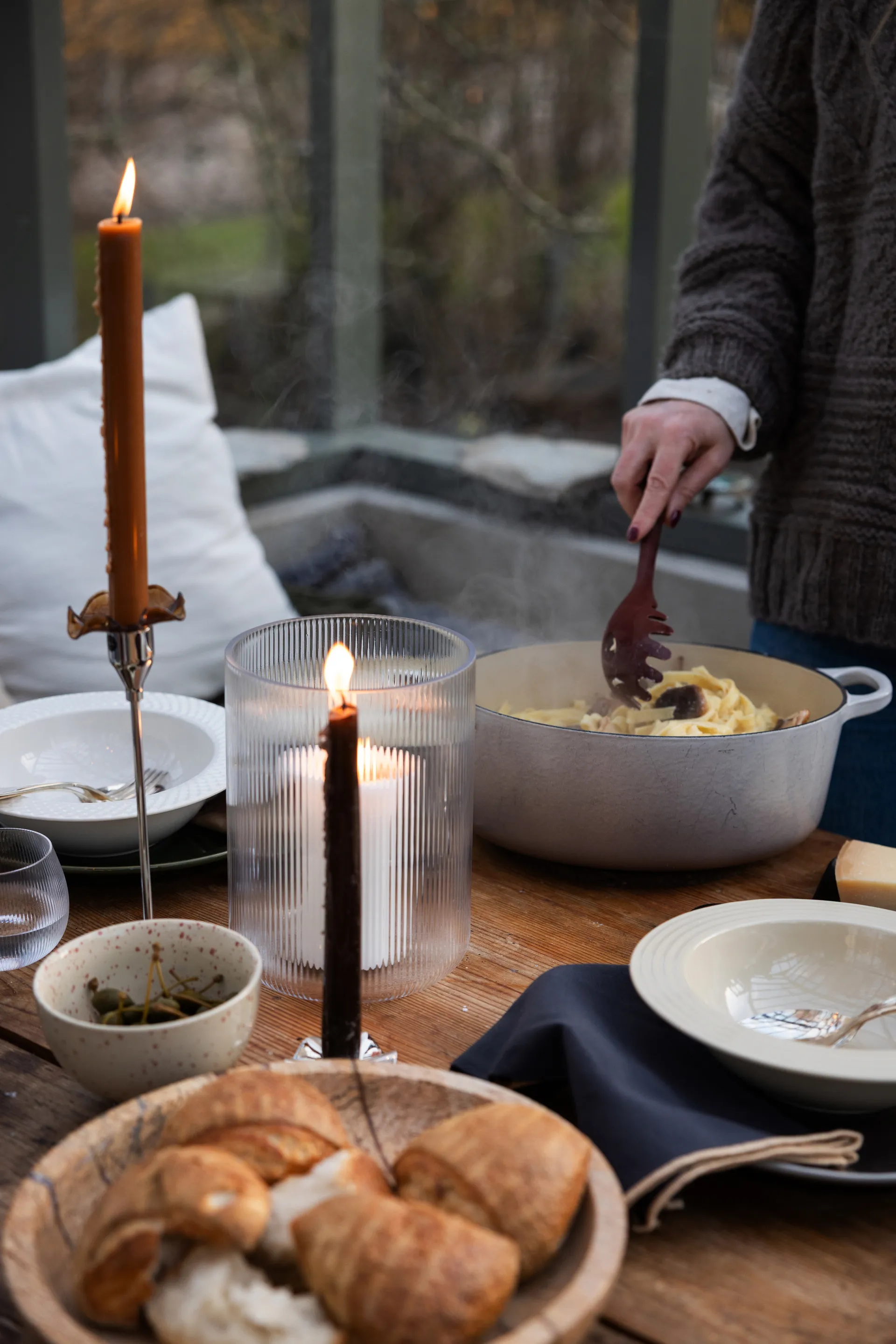 Jarrón/enfriador de vinos Sagaform Blanka Ø15x20 cm, Claro Sagaform