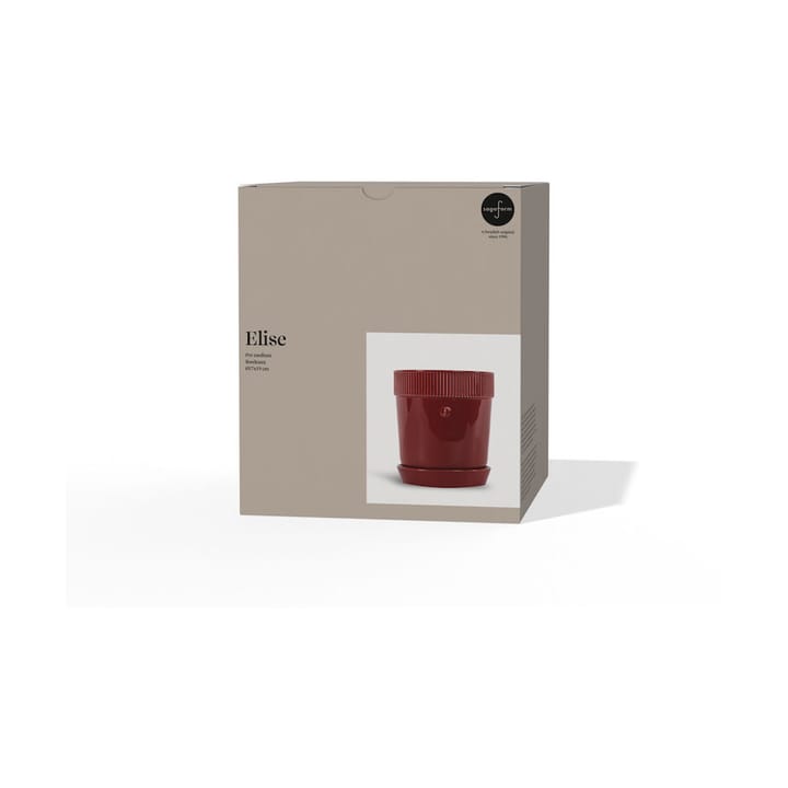 Maceta Elise M Ø17 cm, Burdeos Sagaform