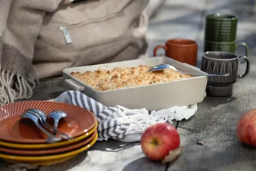 Manta de lana Ulle - Beige-marrón - Sagaform