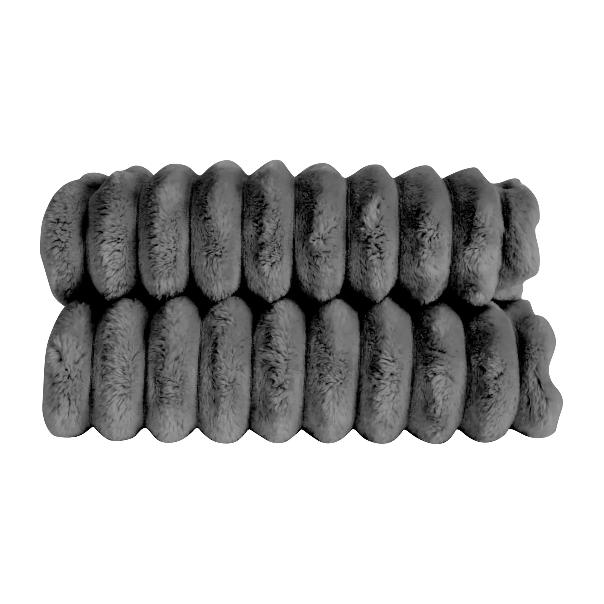 Manta polar Esther, gris Sagaform