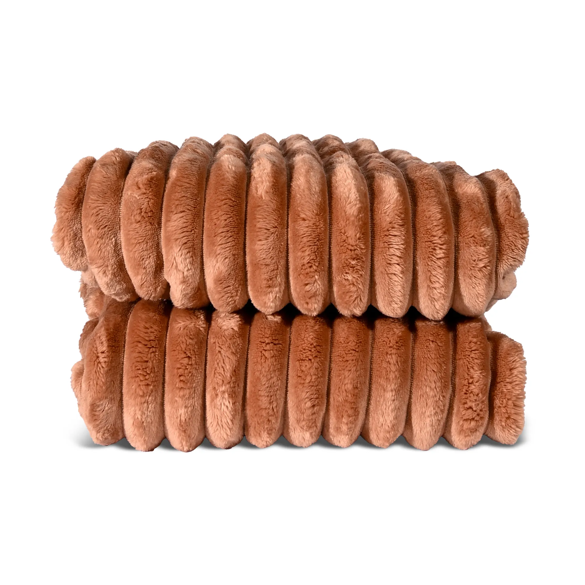 Manta polar Esther, Marrón claro Sagaform