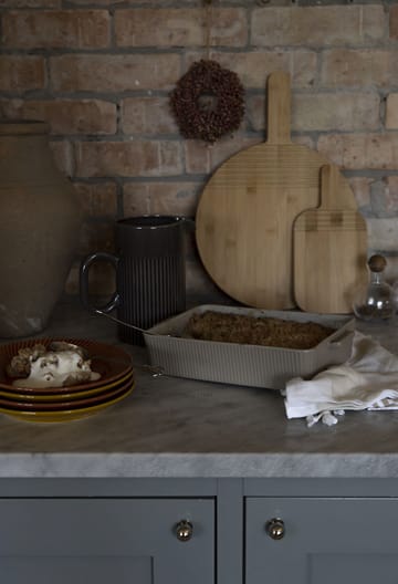 Molde de horno Flora beige - 36x23 cm - Sagaform