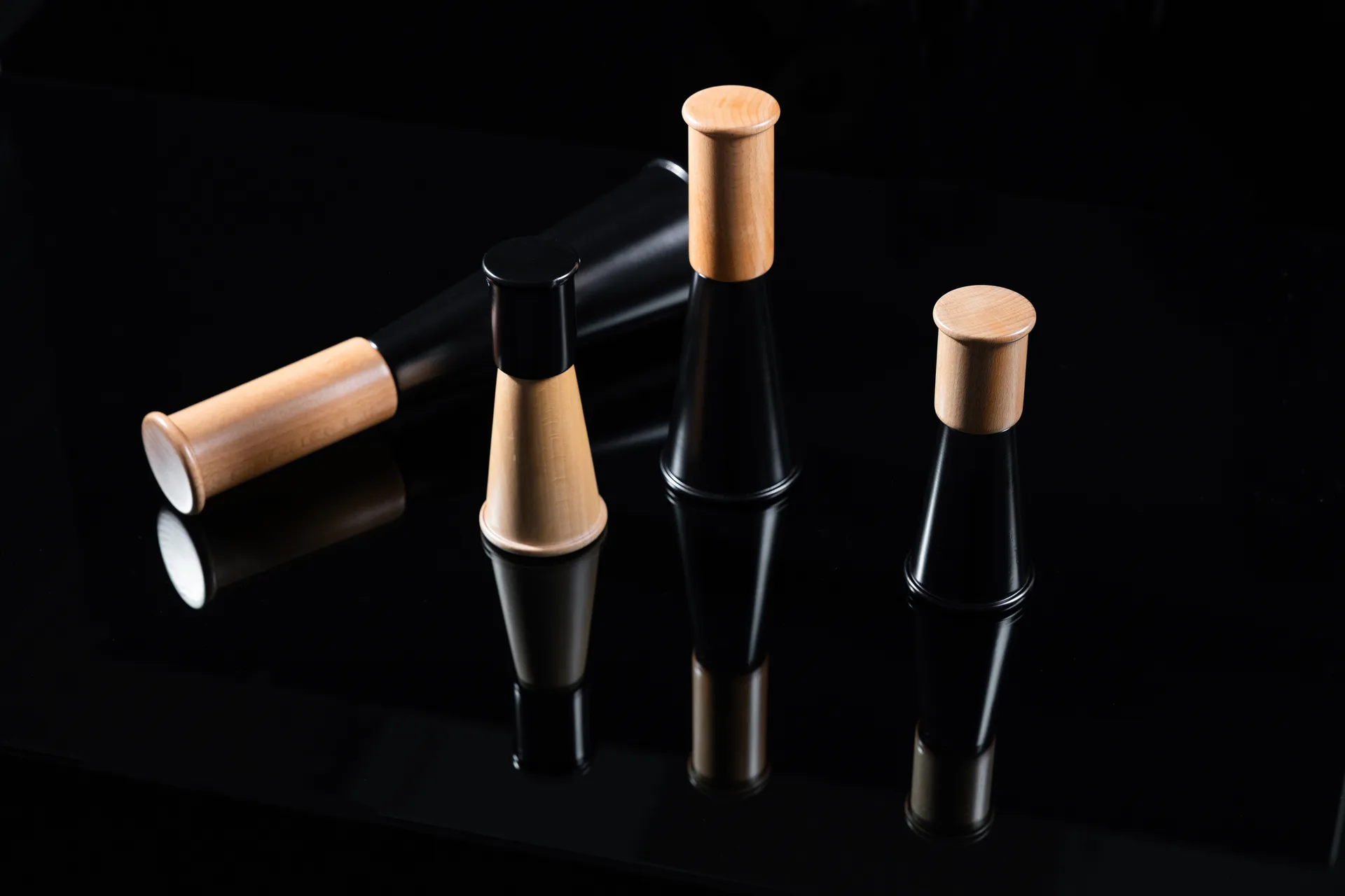 Molinillo grande de sal y pimienta Gurken 32 cm, Negro-marrón Sagaform