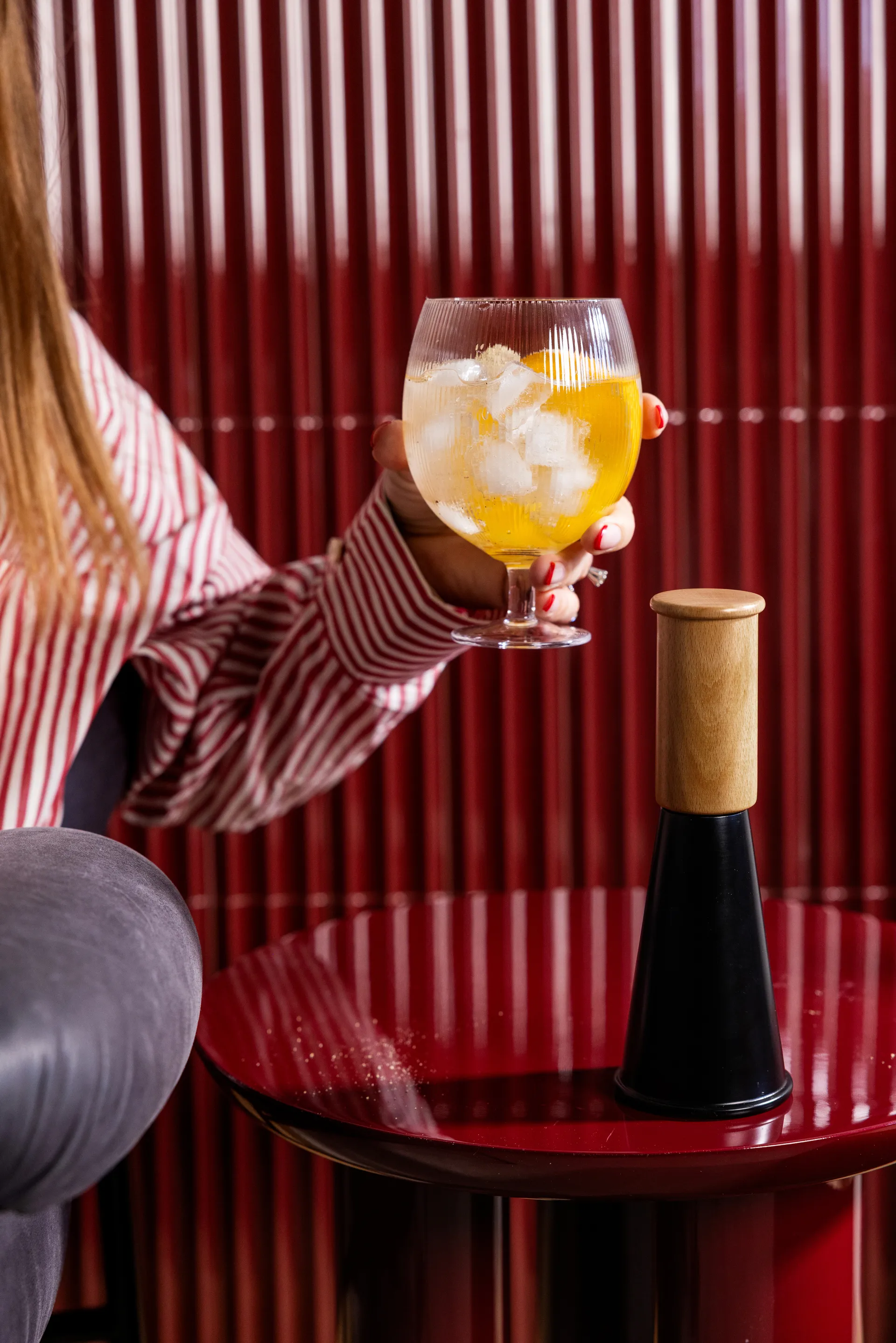 Molinillo mediano de sal y pimienta Gurken 20,5 cm, Negro-marrón Sagaform