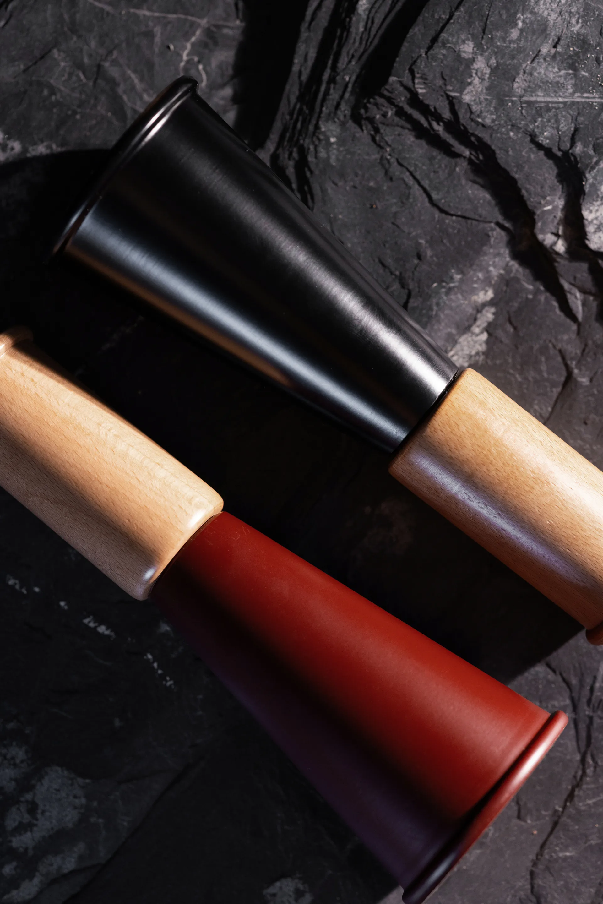 Molinillo mediano de sal y pimienta Gurken 20,5 cm, Rojo-marrón Sagaform