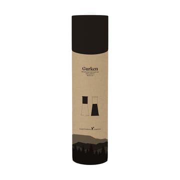 Molinillo pequeño de sal y pimienta Gurken  2 piezas - Negro-marrón - Sagaform