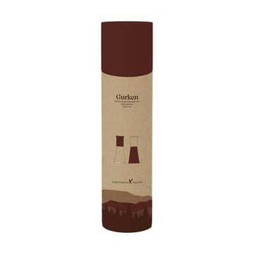Molinillo pequeño de sal y pimienta Gurken  2 piezas - Rojo-marrón - Sagaform