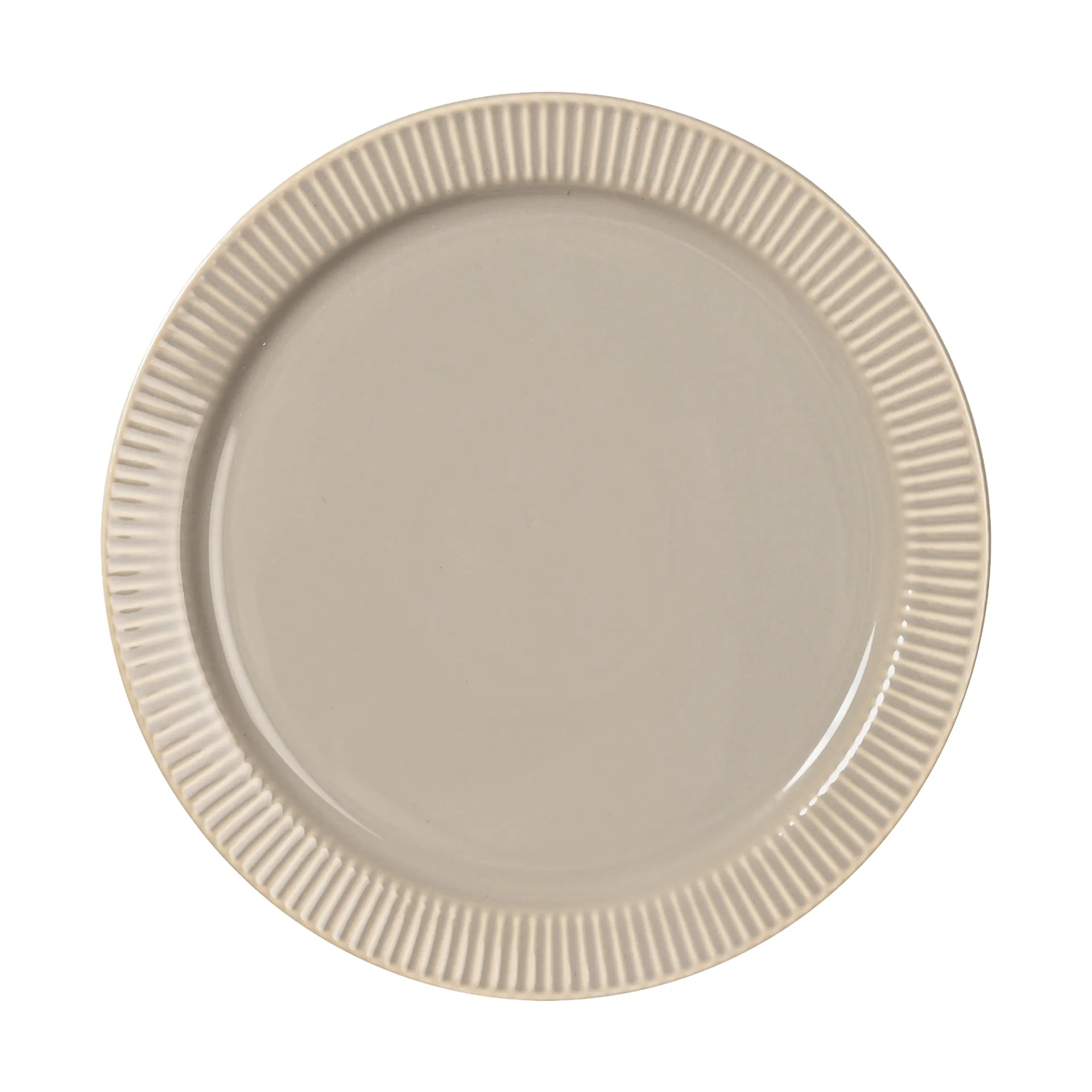 Plato de postre Inka, Beige-warm gray, Ø17 cm Sagaform