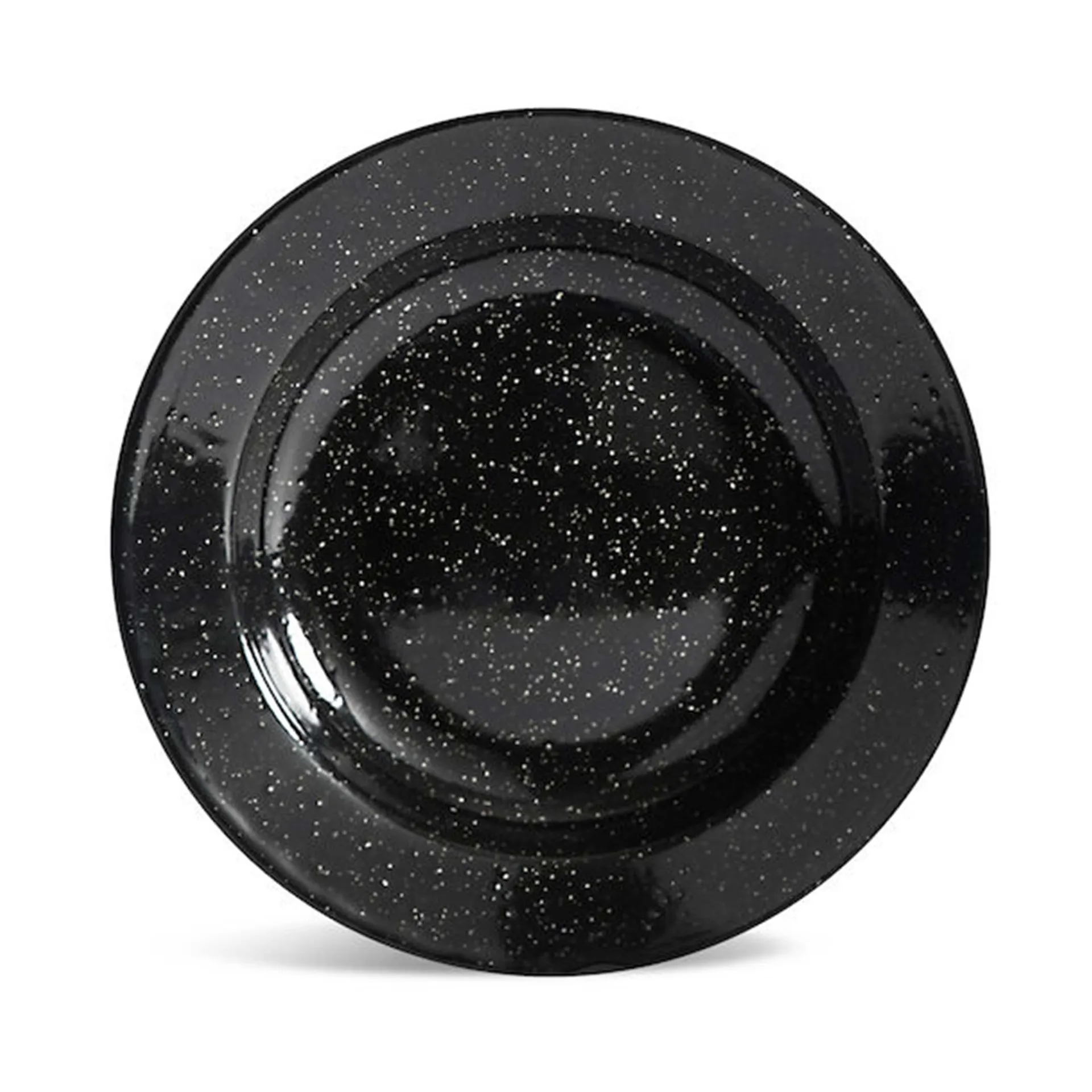 Plato esmalatado Doris Ø20 cm, Negro Sagaform